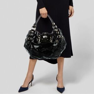 Jimmy Choo Patent Leather Shoulder Bag